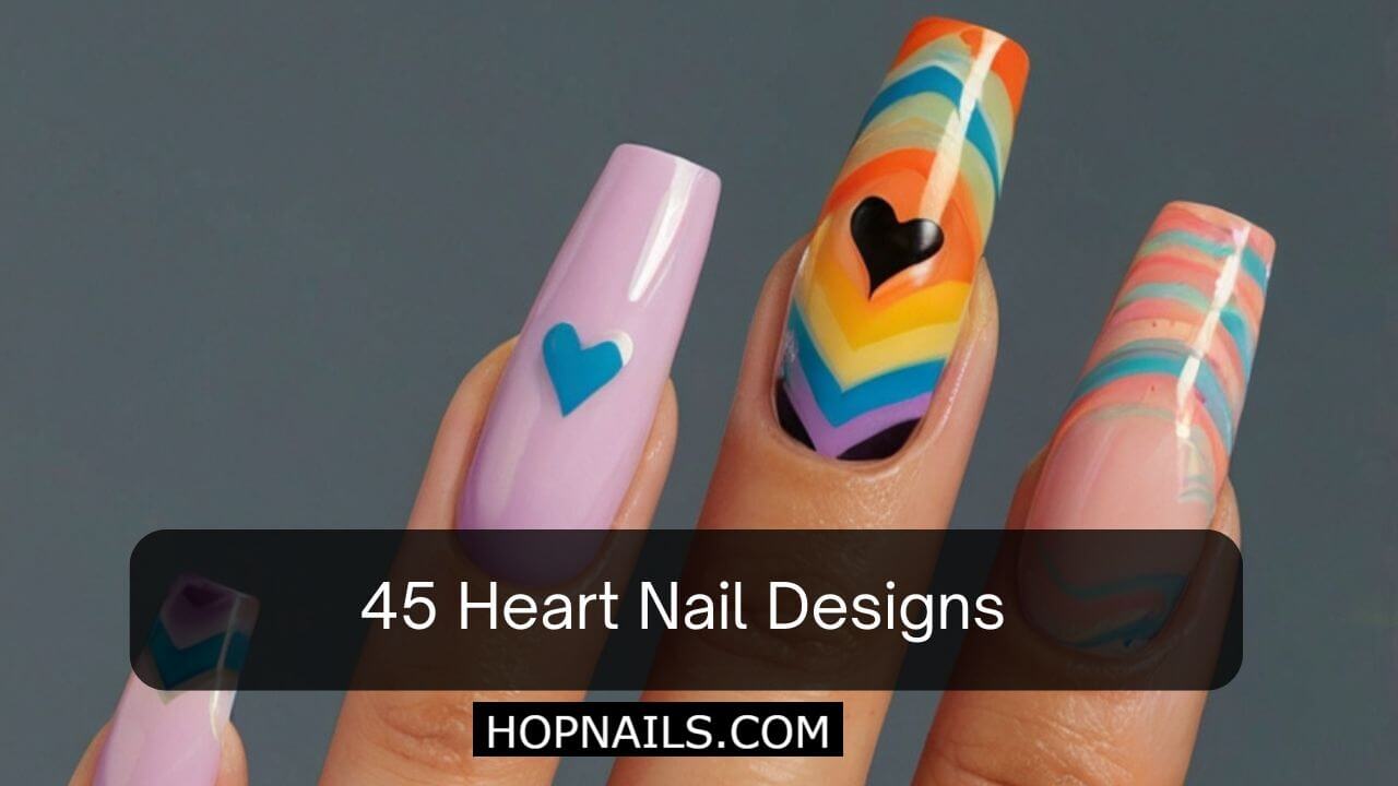 Heart Nail Designs
