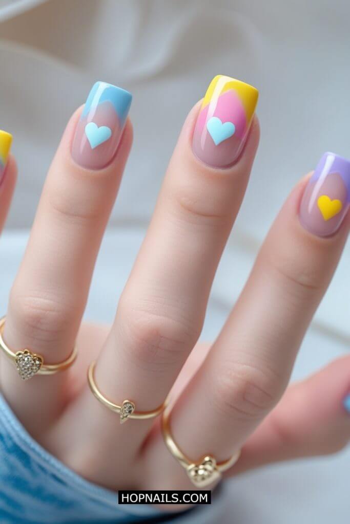 Pastel Tips + Hearts