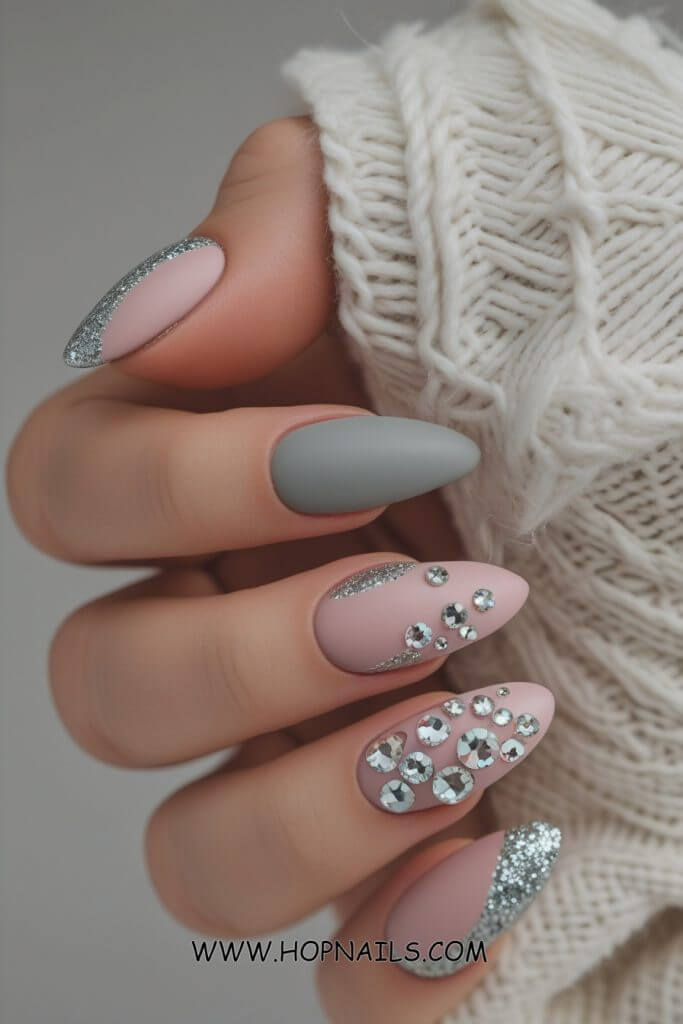 Rhinestone Nails