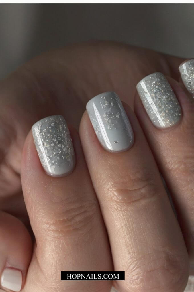 Snow Day nail
