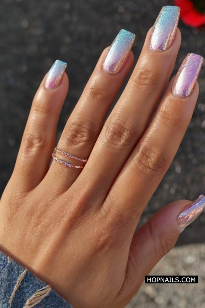 All That Glitters nail