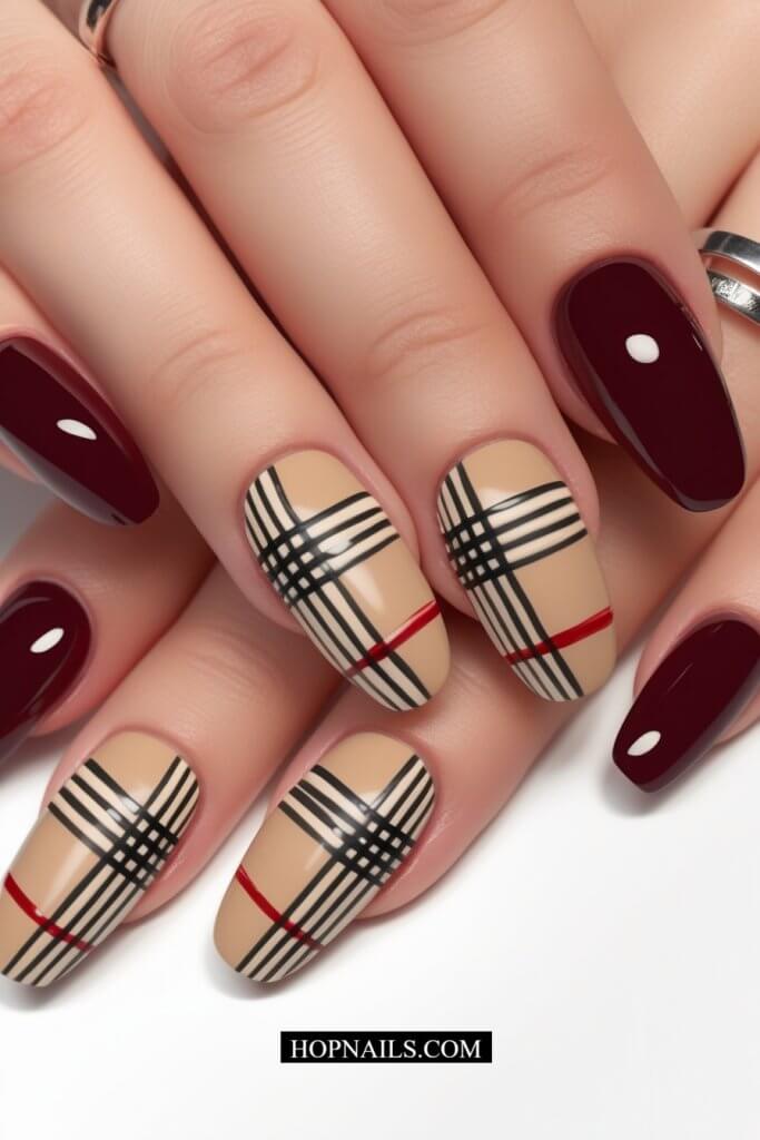 Burberry Nails