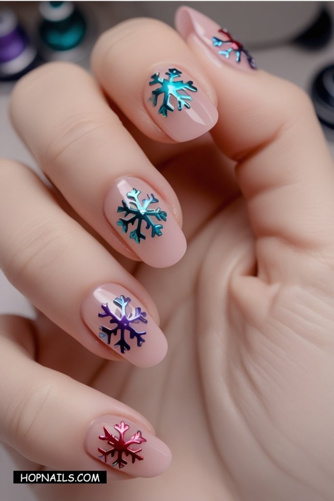 Chrome Snowflakes