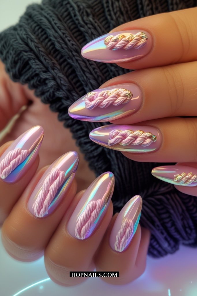 Chrome Sweater nail