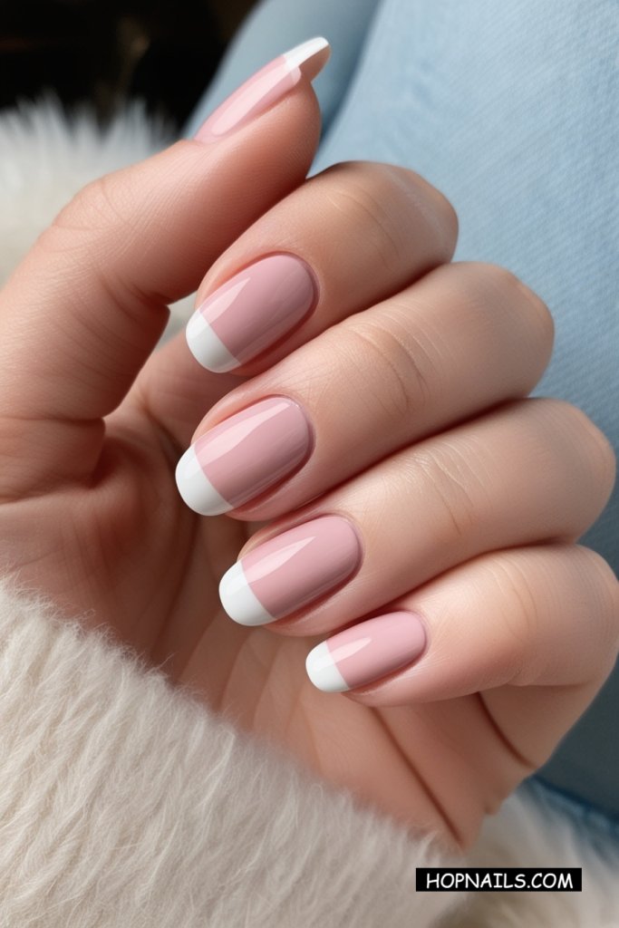 Classic Frenchies nail
