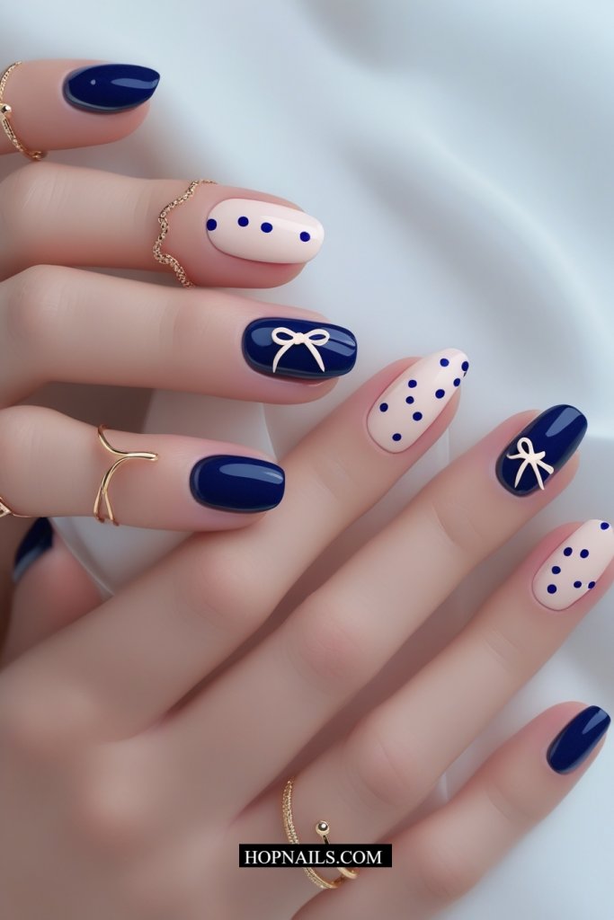 Coquette Mani nail