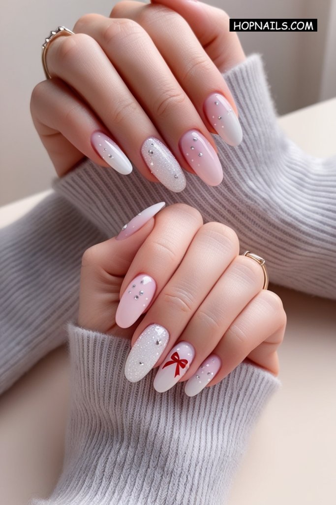 Coquette Mani nail