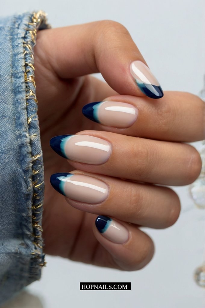 Double French nail
