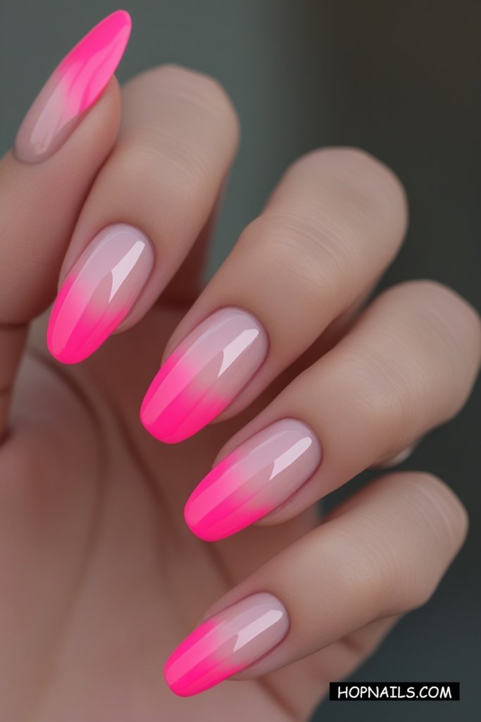 French Manicure With A Glamorous Twist