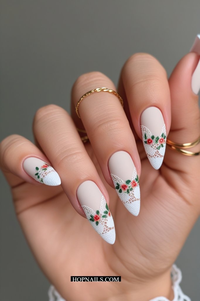 French Sleeves nail