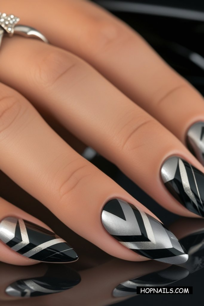 Geometric Pattern nail