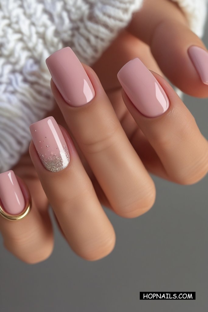 Glitter Accents nail