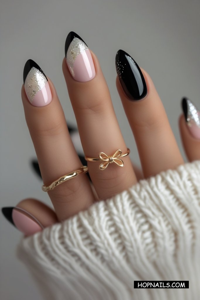 Glitter Accents nail