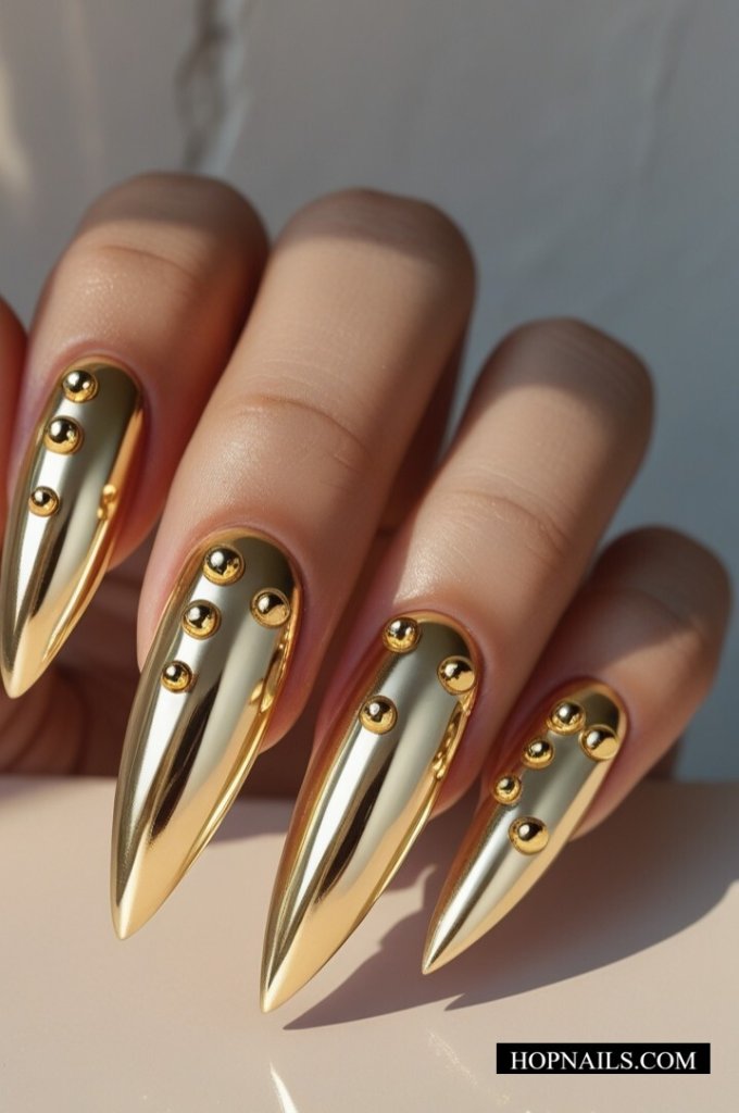 Gold Hardware nail