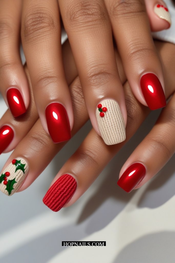 Mixed Media nail