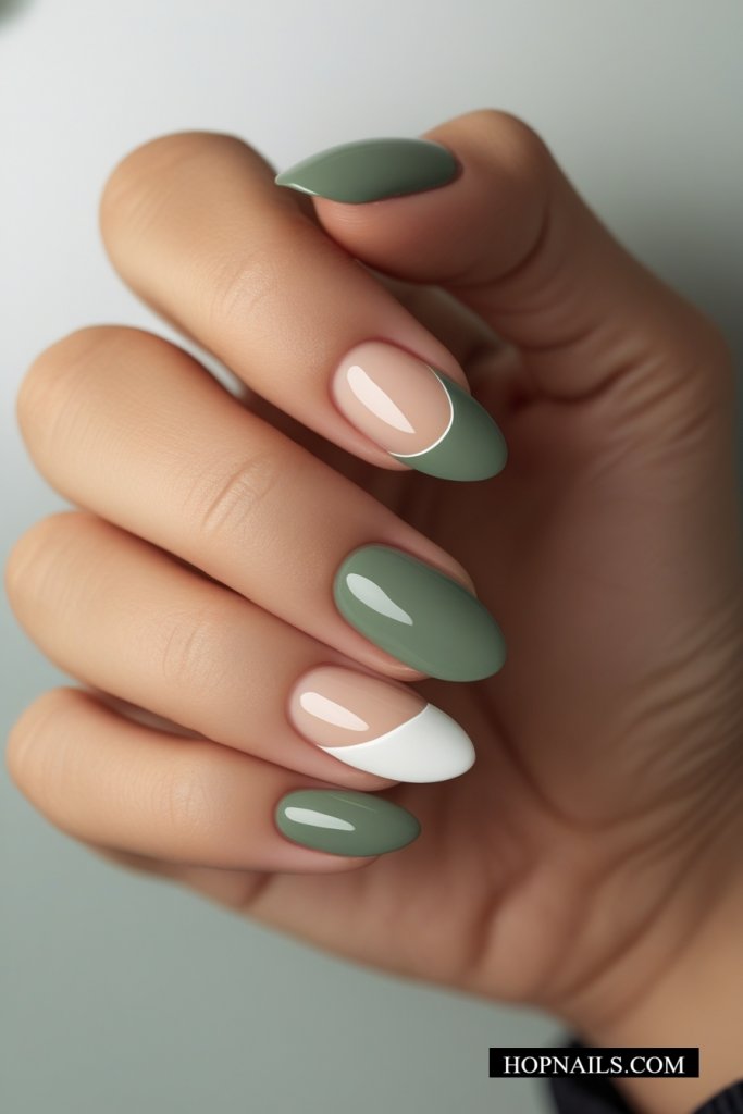 Negative Space Accent nail