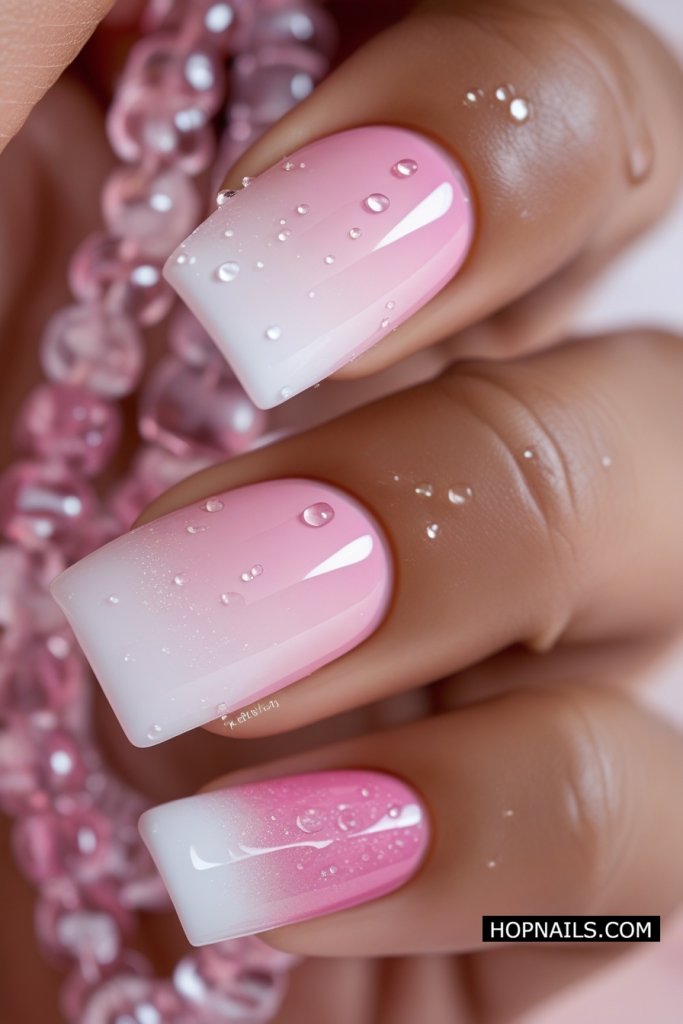 Pink Details nail