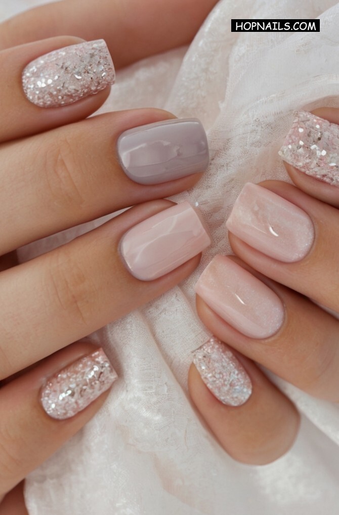 Pink & Gray