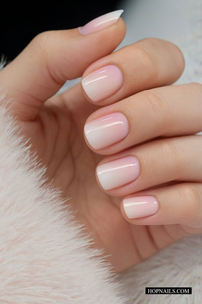 Soft Ombre nail