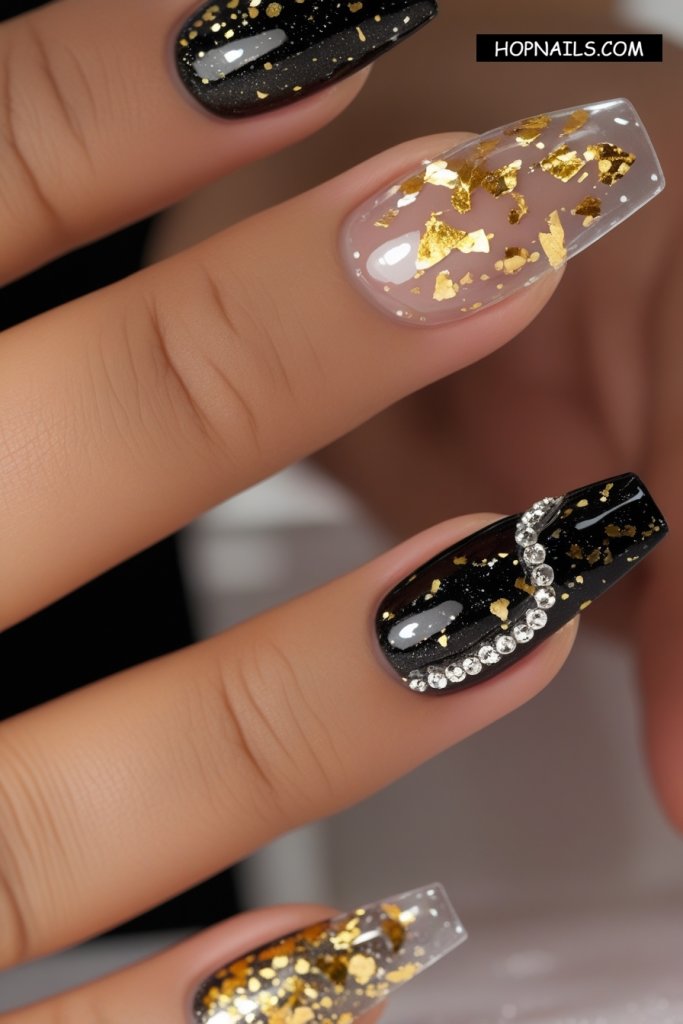 Sparkly nail
