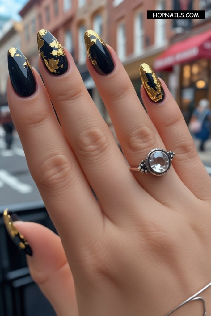 Subtle Gold Foil