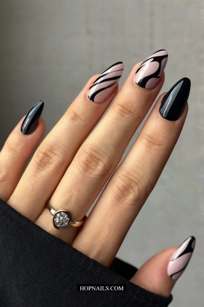 Swirl Nails