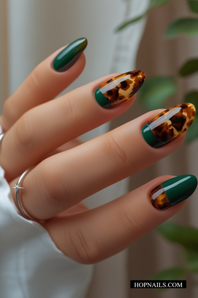 Tortoise Shell nail