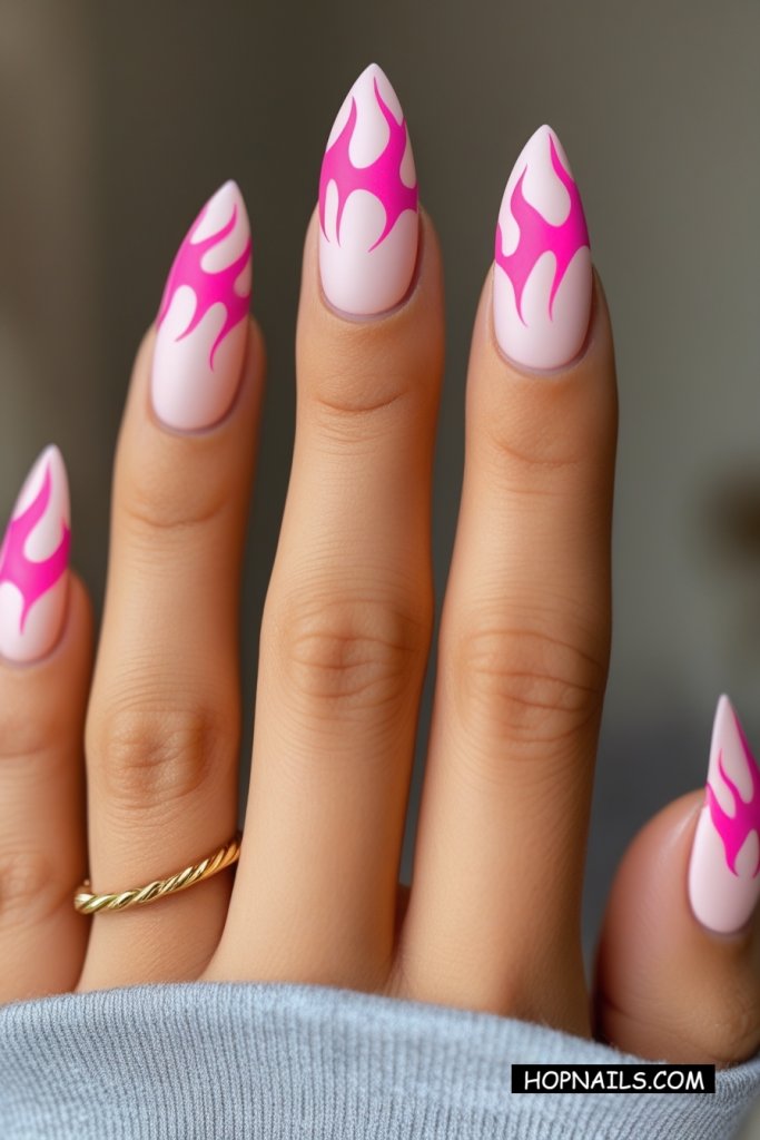 Whimsical French Manicure