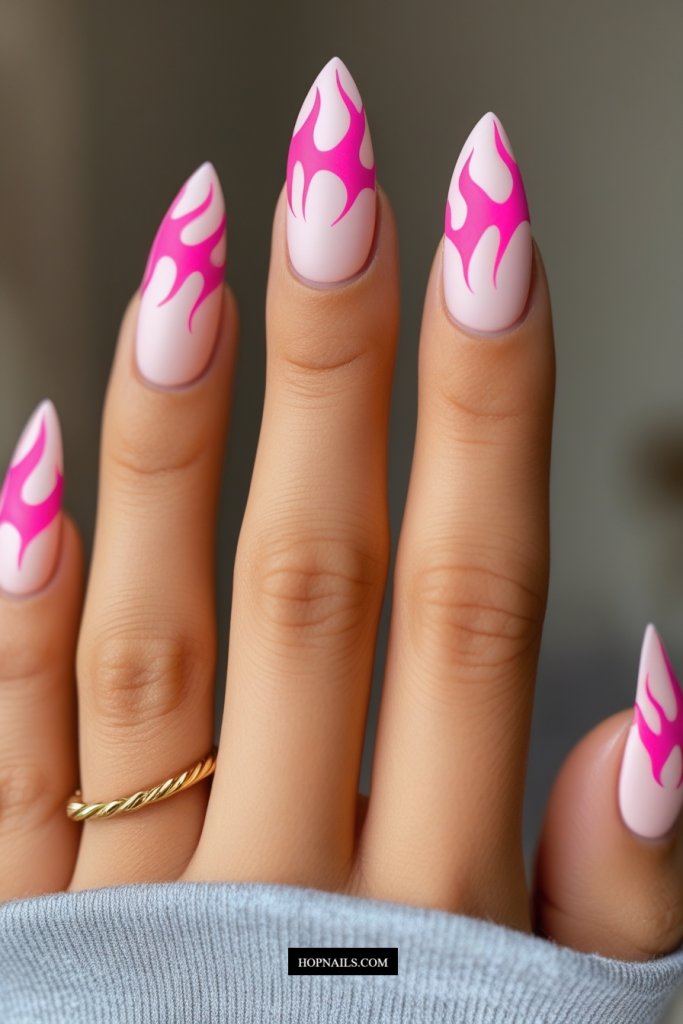 Whimsical French Manicure