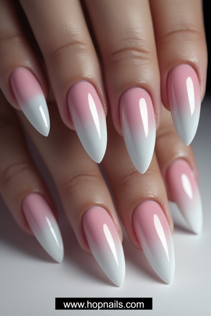 White French Tip Nails