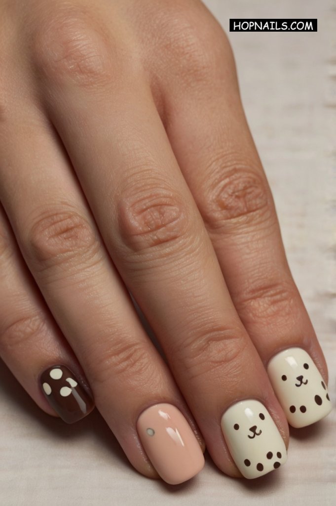 animal inspired nail