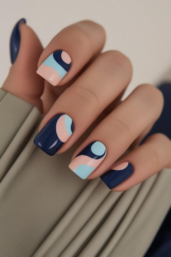 Dark & Light Blue